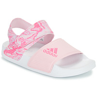 Skor Flickor Sandaler Adidas Sportswear ADILETTE SANDAL K Rosa