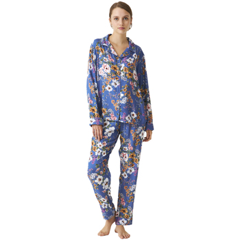 textil Dam Pyjamas/nattlinne J&j Brothers JJBDP0700 Flerfärgad