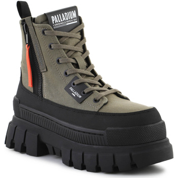 Skor Dam Höga sneakers Palladium Revolt Boot Zip Tx 98860-325-M Olive Night 325 Grön
