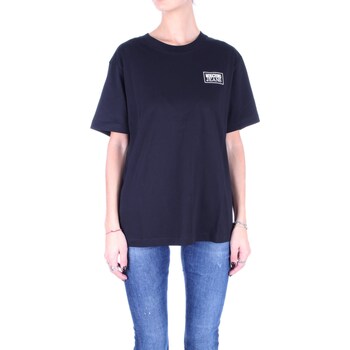 textil Dam T-shirts Moschino 0709 8262 Svart