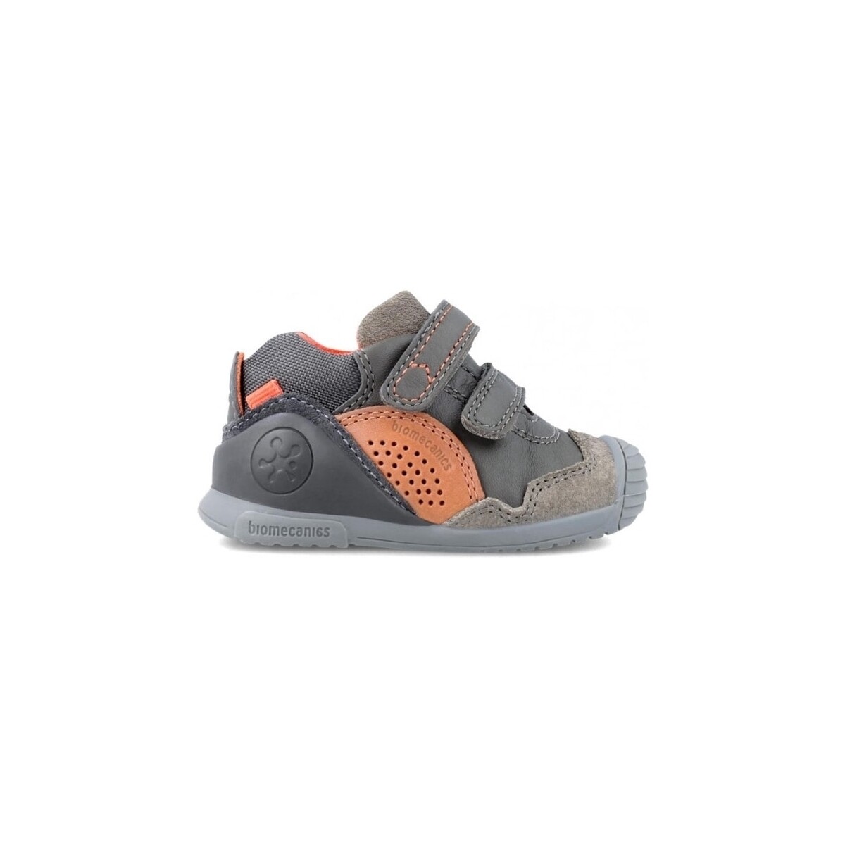 Skor Barn Sneakers Biomecanics Baby Sneakers 231125-B - Musgo Orange