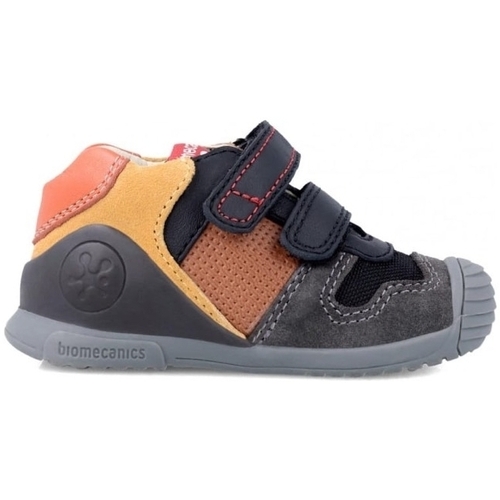 Skor Barn Sneakers Biomecanics Baby Sneakers 231124-A - Negro Orange
