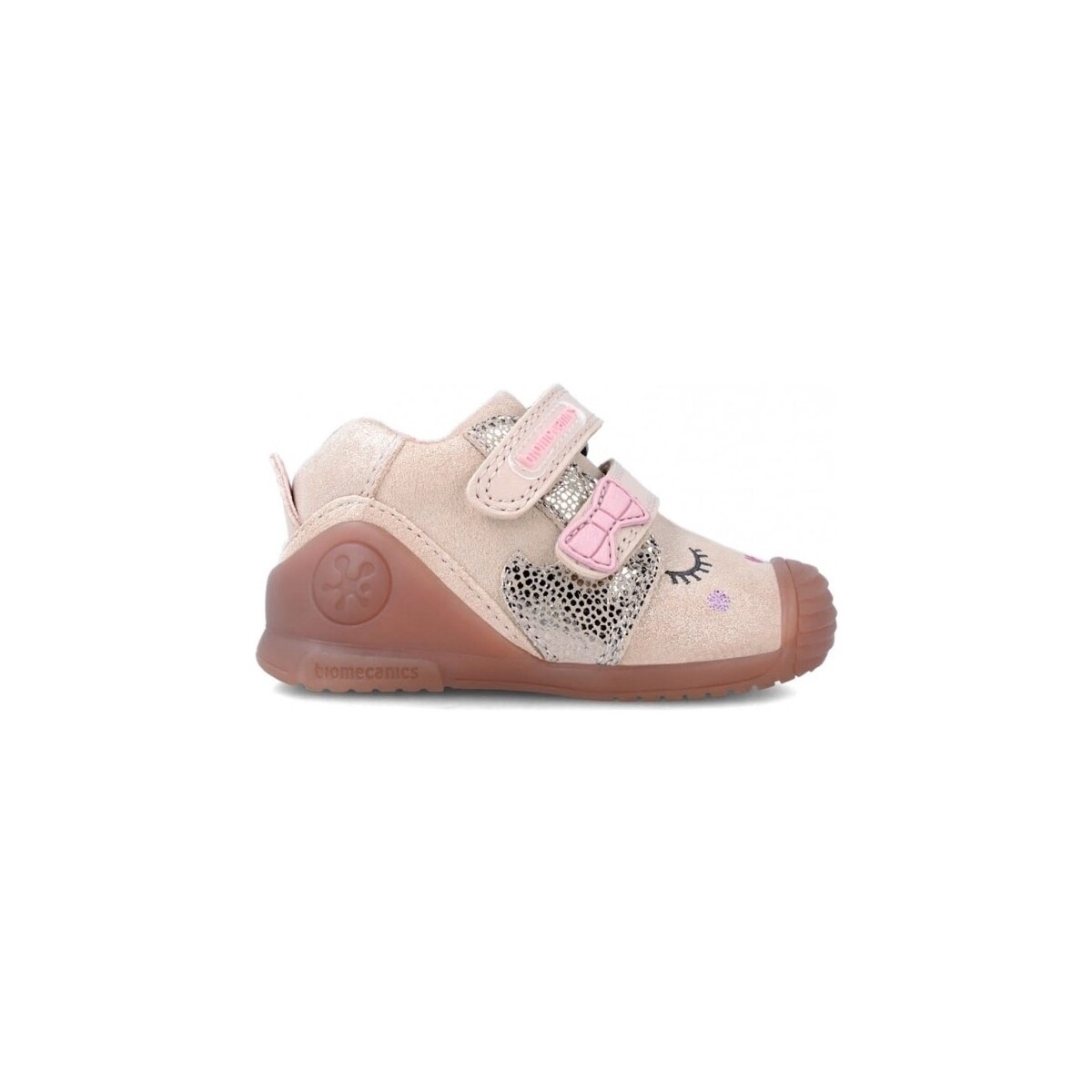 Skor Barn Sneakers Biomecanics Baby Sneakers 231107-B - Serraje Laminado Rosa