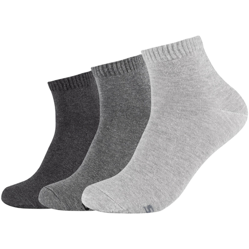 Underkläder Herr Sportstrumpor Skechers 3PPK Basic Quarter Socks Grå