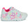 Skor Flickor Sneakers Skechers UNO LITE - MY DRIP Vit / Rosa