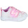 Skor Flickor Sneakers Skechers TWINKLE SPARKS - GLITTER GEMS Vit / Rosa
