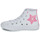 Skor Flickor Höga sneakers Converse CHUCK TAYLOR ALL STAR Vit / Rosa