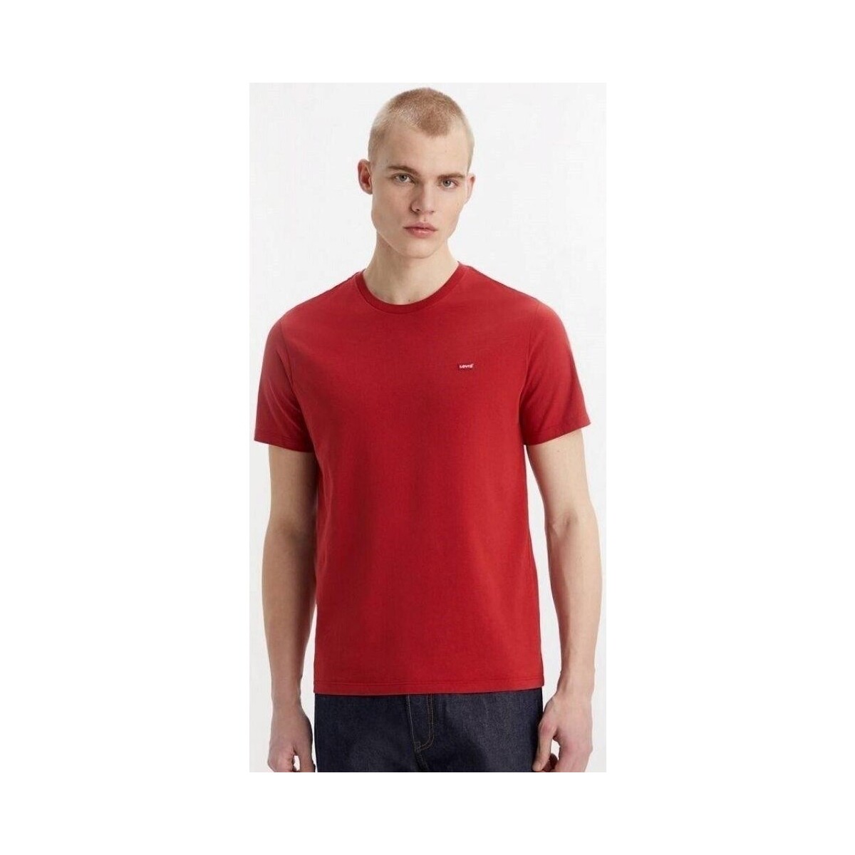 textil Herr T-shirts Levi's 56605 0176 SS ORIGINAL HM TEE Röd