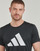 textil Herr T-shirts adidas Performance RUN IT TEE Svart / Vit