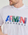 textil Herr T-shirts Armani Exchange 3DZTKA Vit / Flerfärgad