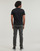 textil Herr T-shirts Emporio Armani EA7 TSHIRT 3DPT37 Svart / Guldfärgad