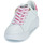 Skor Dam Sneakers Love Moschino FUXIA HEART+GOLD Vit / Rosa