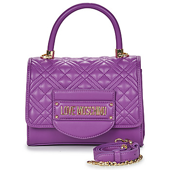 Love Moschino QUILTED TAB Violett