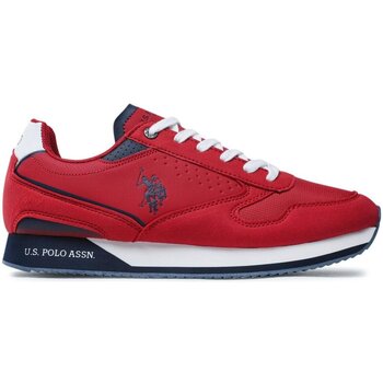 Skor Herr Sneakers U.S Polo Assn. NOBIL003A/2HY2 Röd