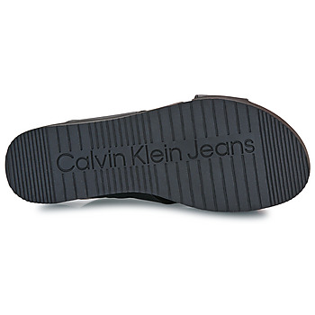 Calvin Klein Jeans FLATFORM CROSS MG UC Svart