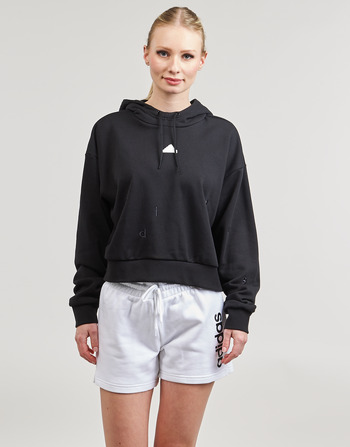 textil Dam Sweatshirts Adidas Sportswear W BLUV Q1 HD Svart