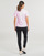 textil Dam T-shirts Adidas Sportswear W BL T Rosa / Vit