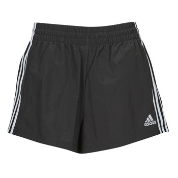 textil Dam Shorts / Bermudas Adidas Sportswear W 3S WVN SHO Svart / Vit