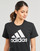 textil Dam T-shirts Adidas Sportswear W BL T Svart / Vit