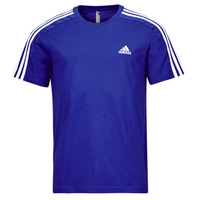 textil Herr T-shirts Adidas Sportswear M 3S SJ T Blå / Vit
