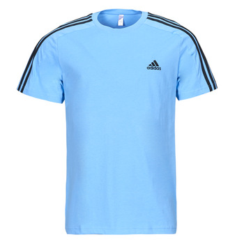 textil Herr T-shirts Adidas Sportswear M 3S SJ T Blå / Svart