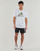 textil Herr Shorts / Bermudas Adidas Sportswear M LIN SJ SHO Svart / Vit