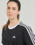 textil Dam T-shirts Adidas Sportswear W 3S BF T Svart / Vit