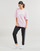 textil Dam T-shirts Adidas Sportswear W BL BF TEE Rosa / Vit