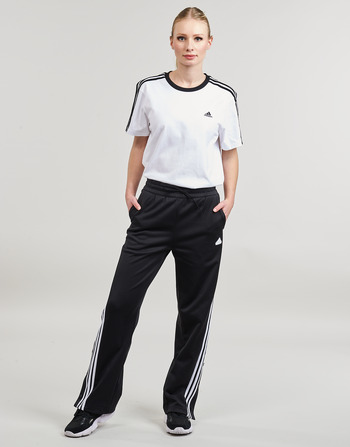 textil Dam Joggingbyxor Adidas Sportswear W ICONIC 3S TP Svart / Vit