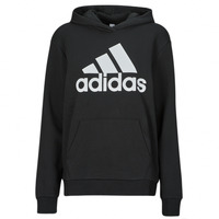 textil Dam Sweatshirts Adidas Sportswear W BL OV HD Svart / Vit