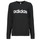 textil Dam Sweatshirts Adidas Sportswear W LIN FT SWT Svart / Vit