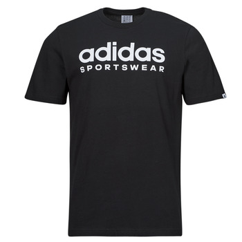 textil Herr T-shirts Adidas Sportswear SPW TEE Svart / Vit