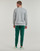 textil Herr Sweatshirts Adidas Sportswear M 3S FT SWT Grå / Vit