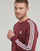 textil Herr Sweatshirts Adidas Sportswear M 3S FT SWT Bordeaux / Vit