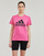 textil Dam T-shirts Adidas Sportswear W BL T Rosa / Svart