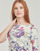 textil Dam T-shirts Lauren Ralph Lauren JUDY-MID SLEEVE-T-SHIRT Flerfärgad