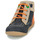 Skor Barn Höga sneakers Kickers BONZIP-2 Marin / Beige / Orange