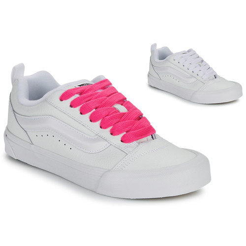 Skor Dam Sneakers Vans Knu Skool LEATHER TRUE WHITE Vit