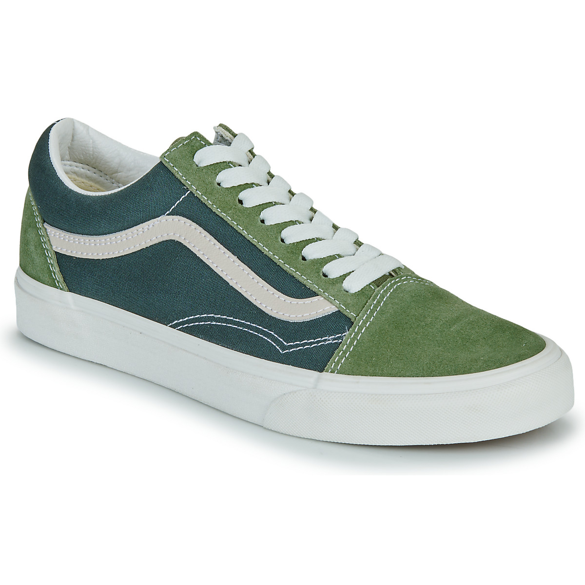 Skor Sneakers Vans Old Skool TRI-TONE GREEN Grön
