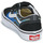 Skor Barn Sneakers Vans Old Skool V PIXEL FLAME BLACK/BLUE Svart / Blå