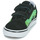 Skor Barn Sneakers Vans Old Skool V GLOW SLIME BLACK/GREEN Svart / Grön