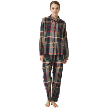 textil Dam Pyjamas/nattlinne J&j Brothers JJBDP1300 Flerfärgad