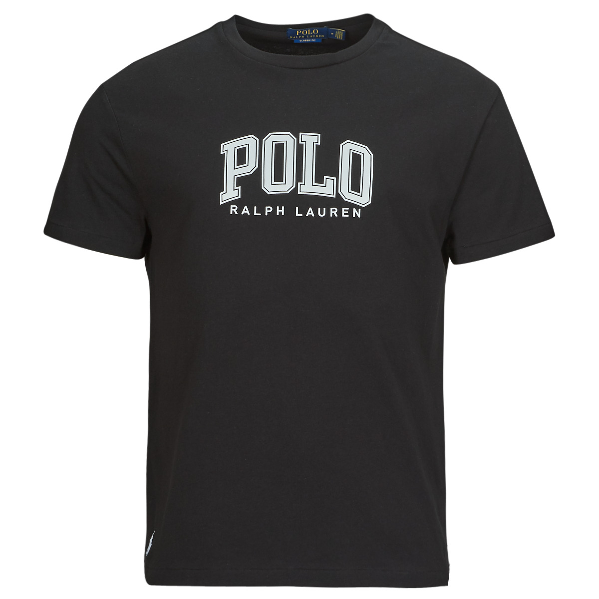 textil Herr T-shirts Polo Ralph Lauren T-SHIRT AJUSTE EN COTON SERIGRAPHIE POLO RALPH LAUREN Svart