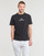 textil Herr T-shirts Polo Ralph Lauren T-SHIRT AJUSTE EN COTON POLO RALPH LAUREN CENTER Svart