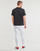 textil Herr T-shirts Polo Ralph Lauren T-SHIRT AJUSTE EN COTON POLO RALPH LAUREN CENTER Svart