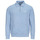 textil Herr Sweatshirts Polo Ralph Lauren SWEATSHIRT DEMI ZIP EN MOLLETON Blå / Himmelsblå