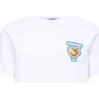 textil Herr T-shirts Casablanca MS23-JTS-001-24 Vit