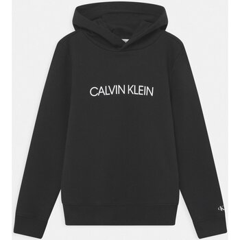 textil Barn Sweatshirts Calvin Klein Jeans IU0IU00163 Svart