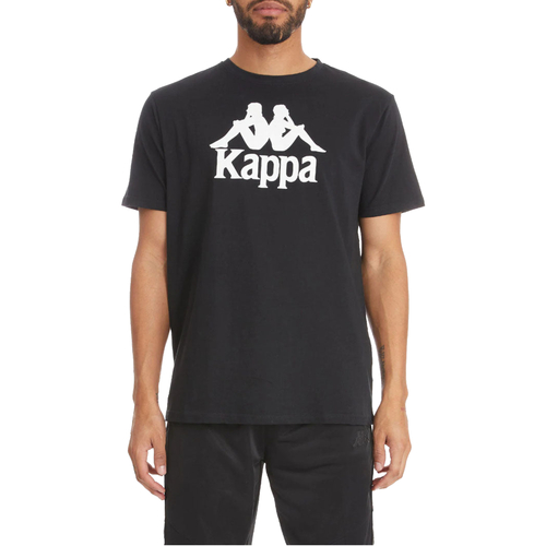 textil Herr T-shirts Kappa Authentic Estessi T-shirt Svart