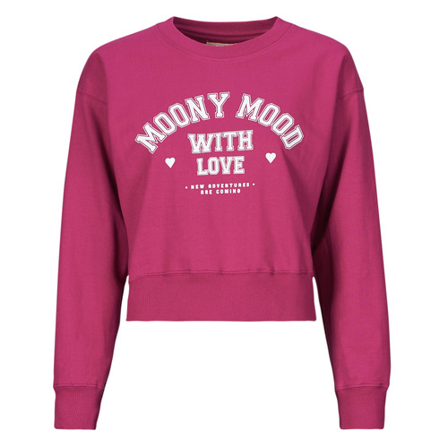 textil Dam Sweatshirts Moony Mood MARIE Rosa
